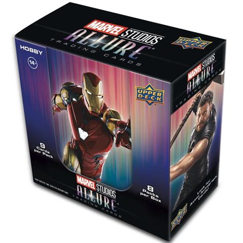 marvel metal cards box|marvel allure hobby box.